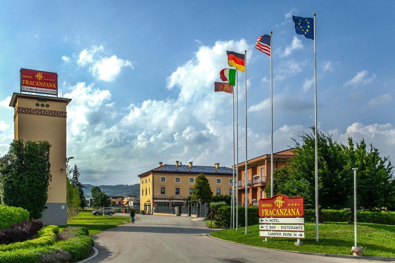 Fracanzana Hotel Montebello Vicentino Bagian luar foto