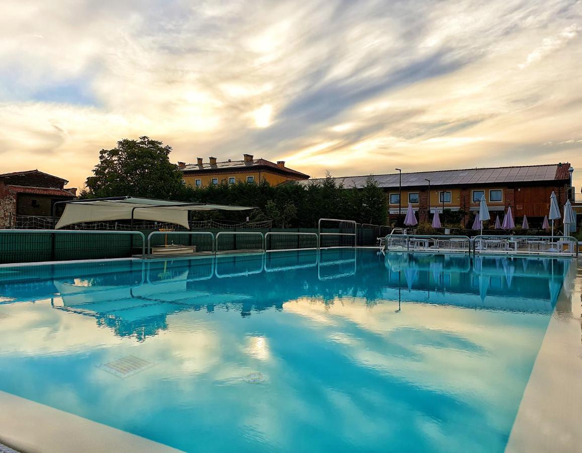 Fracanzana Hotel Montebello Vicentino Bagian luar foto