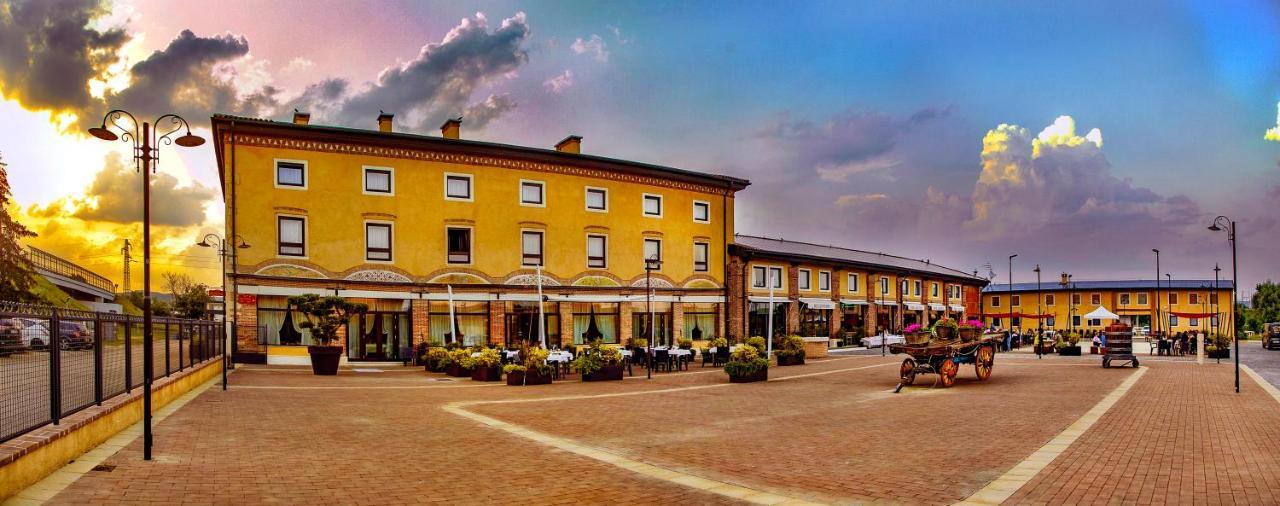 Fracanzana Hotel Montebello Vicentino Bagian luar foto