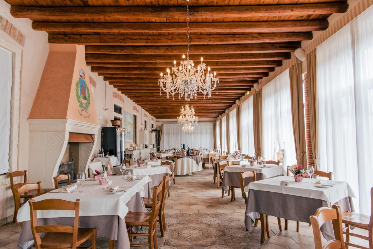 Fracanzana Hotel Montebello Vicentino Bagian luar foto
