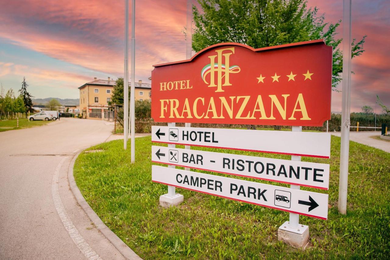 Fracanzana Hotel Montebello Vicentino Bagian luar foto