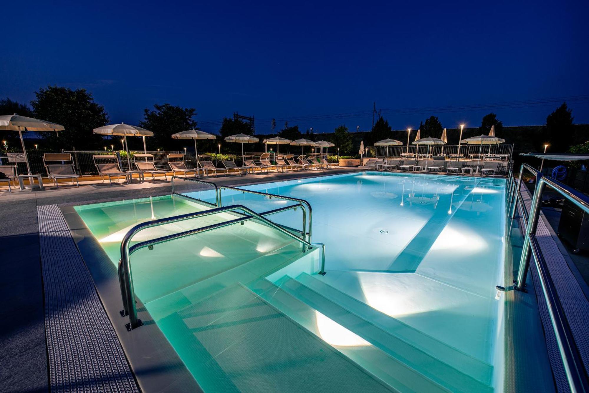 Fracanzana Hotel Montebello Vicentino Bagian luar foto